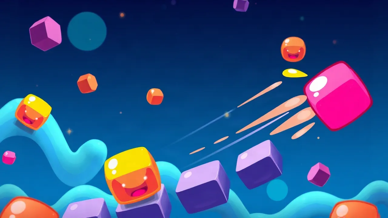 Mastering the Challenge of jelly run 2048 game image