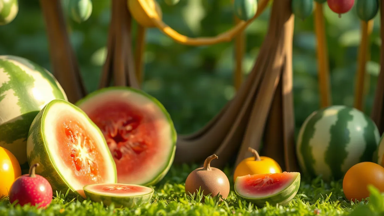 Free Fun with melon playground free image