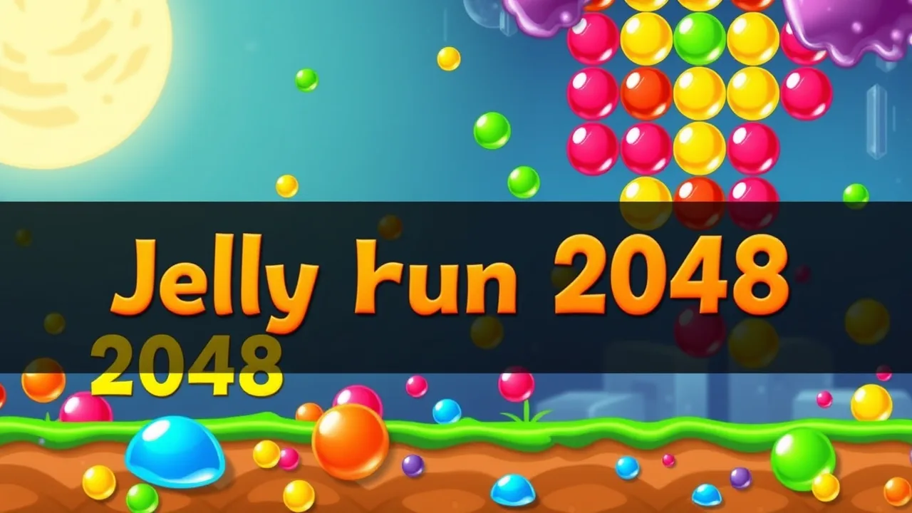Winning Big in Jelly Run 2048 Online image
