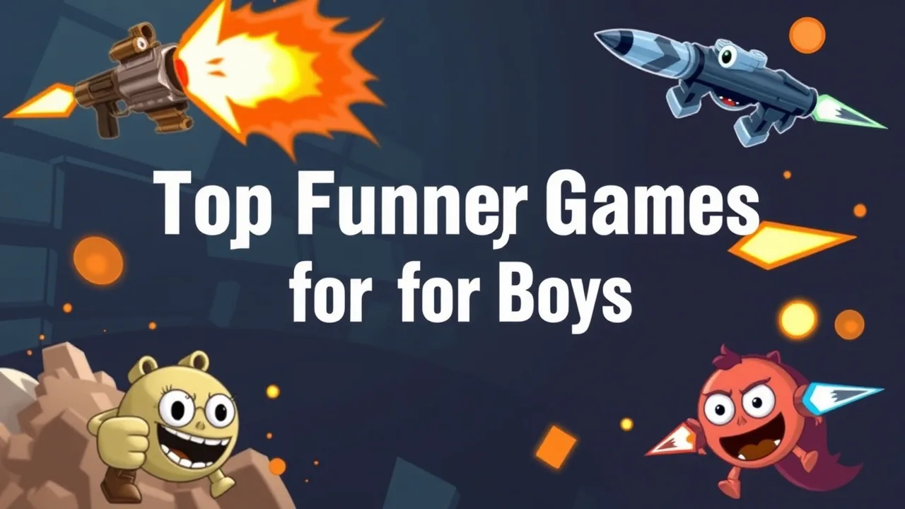 Top Funny Shooter Games for Boys This Year image