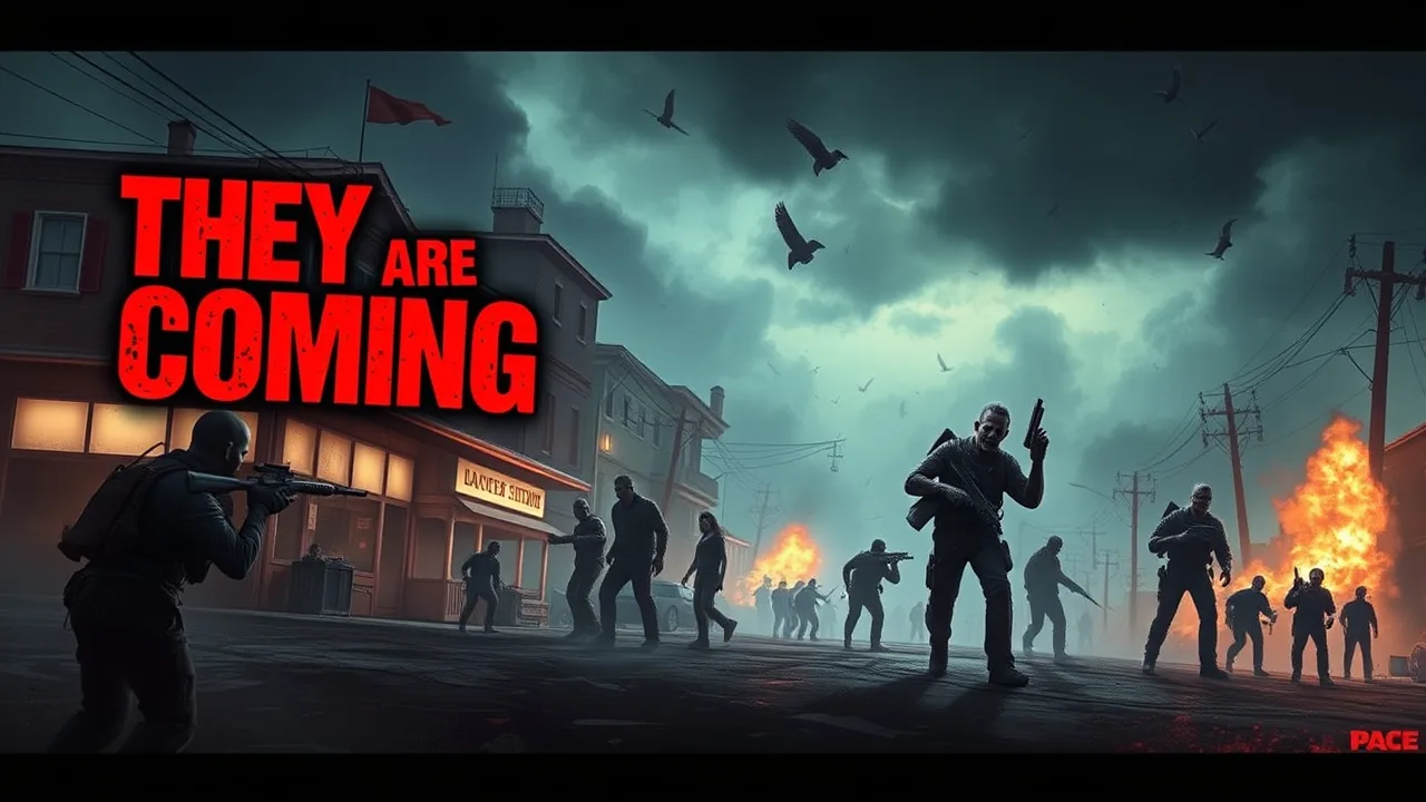 They Are Coming: Zombie Chaos in they are coming zombie game unblocked image