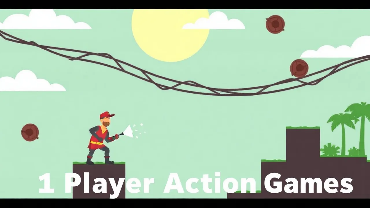 Crazy Fun: 1 Player Action Games image
