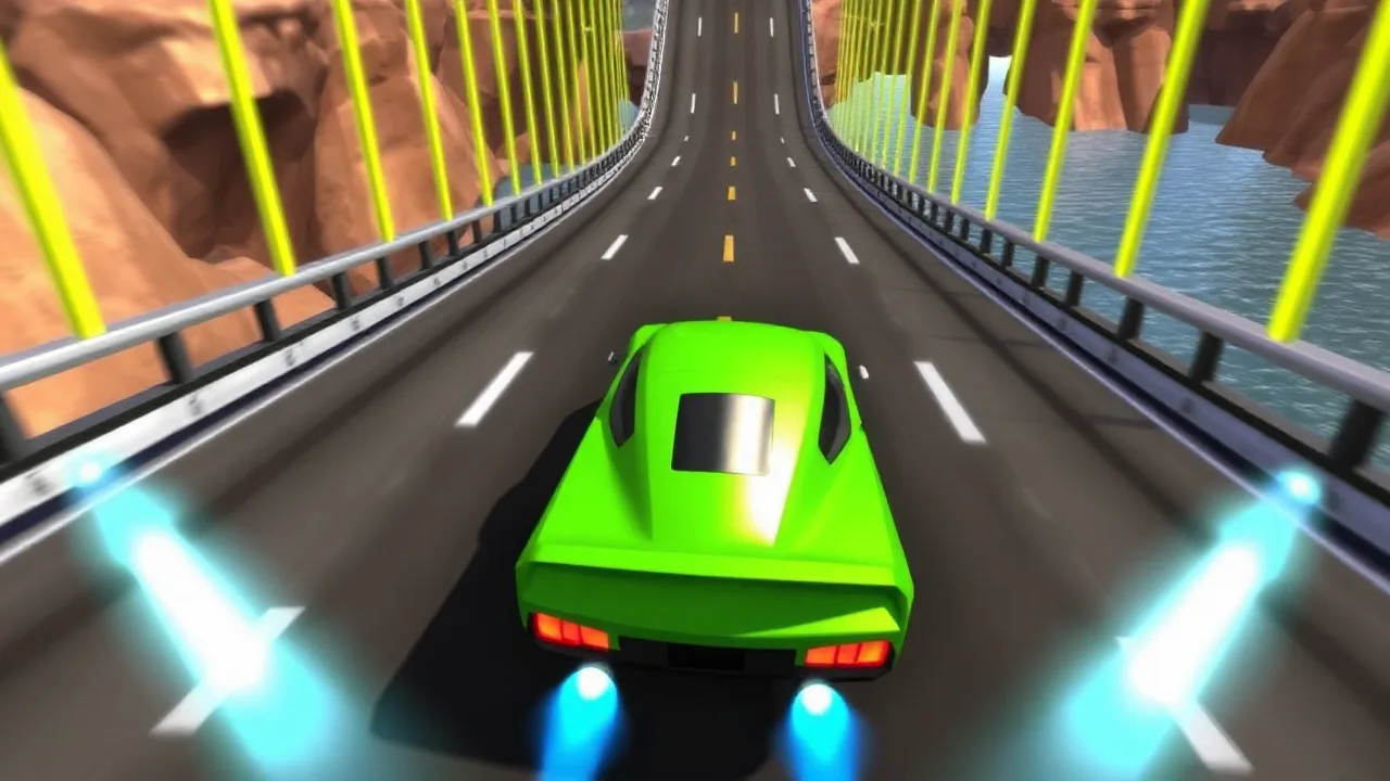 Win Big in Bridge Race 3D image