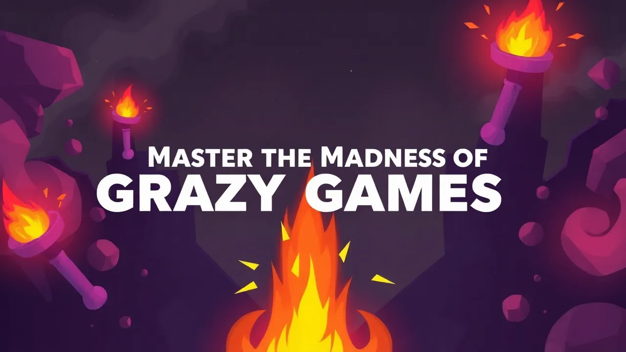 Master the Madness of grazy games image