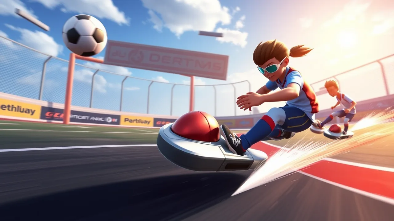 Rocket Soccer Derby League Aims High image