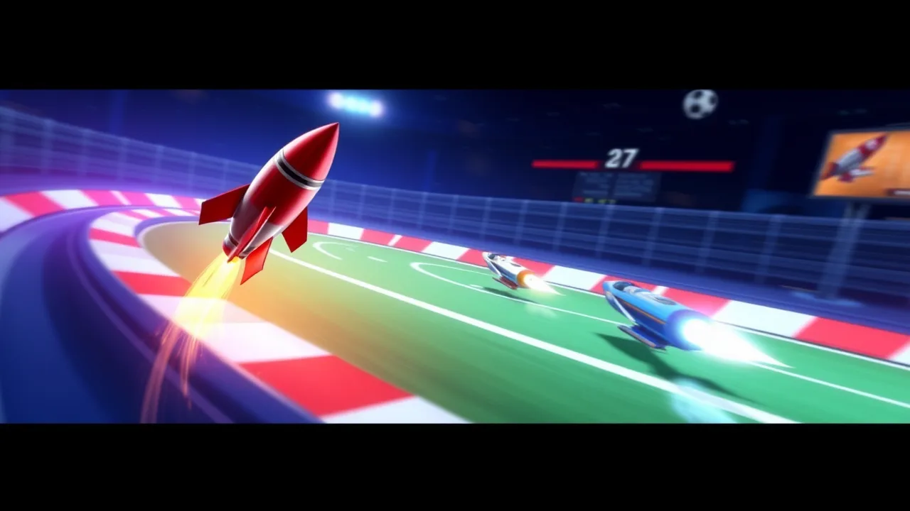 Rocket Socce Derby: Fast-Paced Fun image