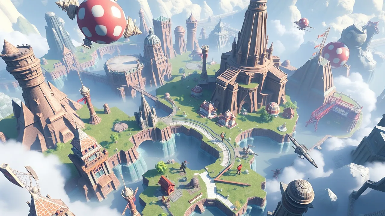 Exploring the World of games 3d image