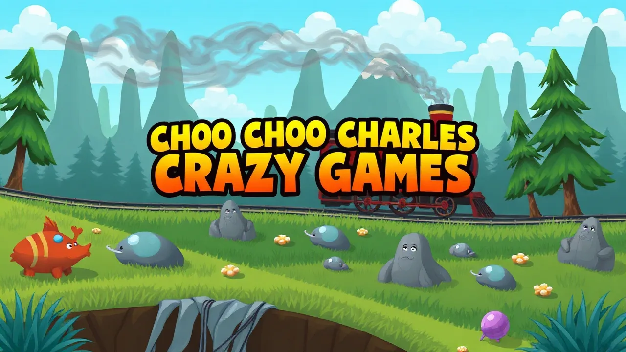 Choo Choo Charles Crazy Games: Endless Thrills Unleashed image