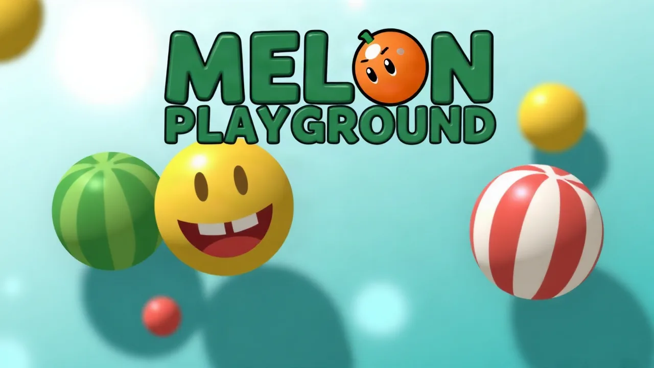 Play melon playground not blocked like a Pro image