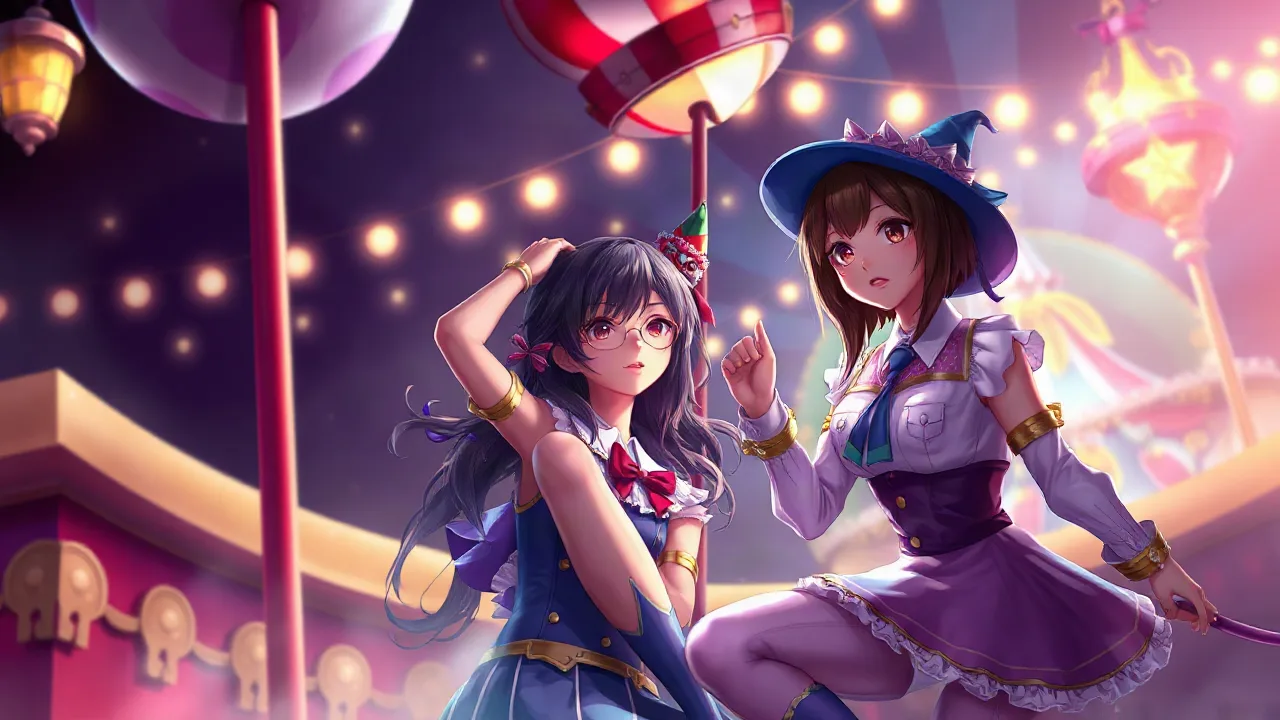 Girls on the Digital Circus image