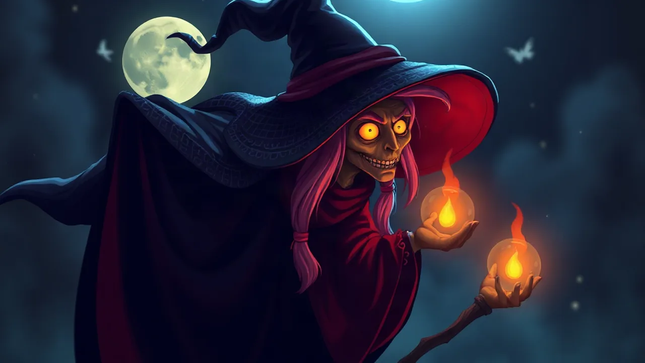 Witch Puzzle Solving image