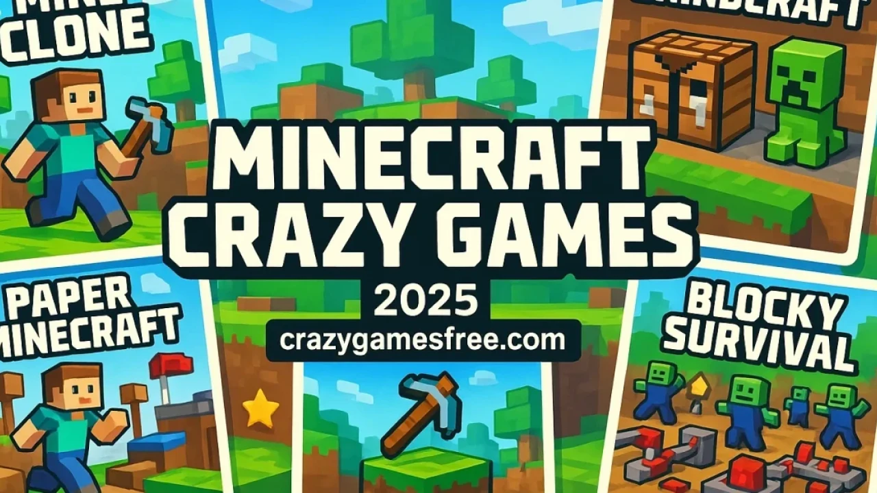 The Ultimate Playground: Why Minecraft Crazy Games is a Phenomenon image