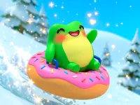 Snow Sledding image