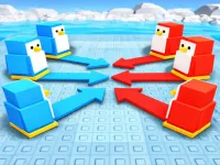 Knockout - Push Penguins on Ice! image