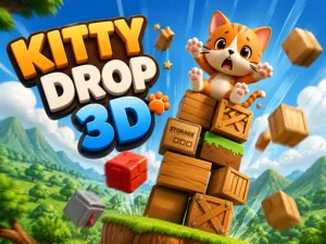 Kitty Drop 3D image