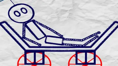 Stickman Dismounting Online image